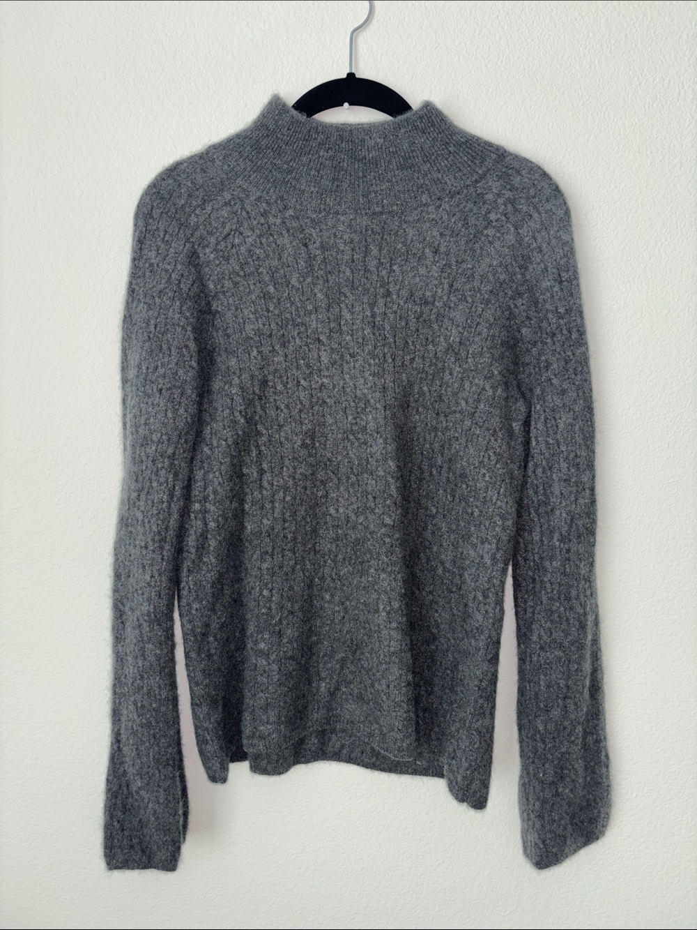 Reformation | Grey Turtleneck Sweater